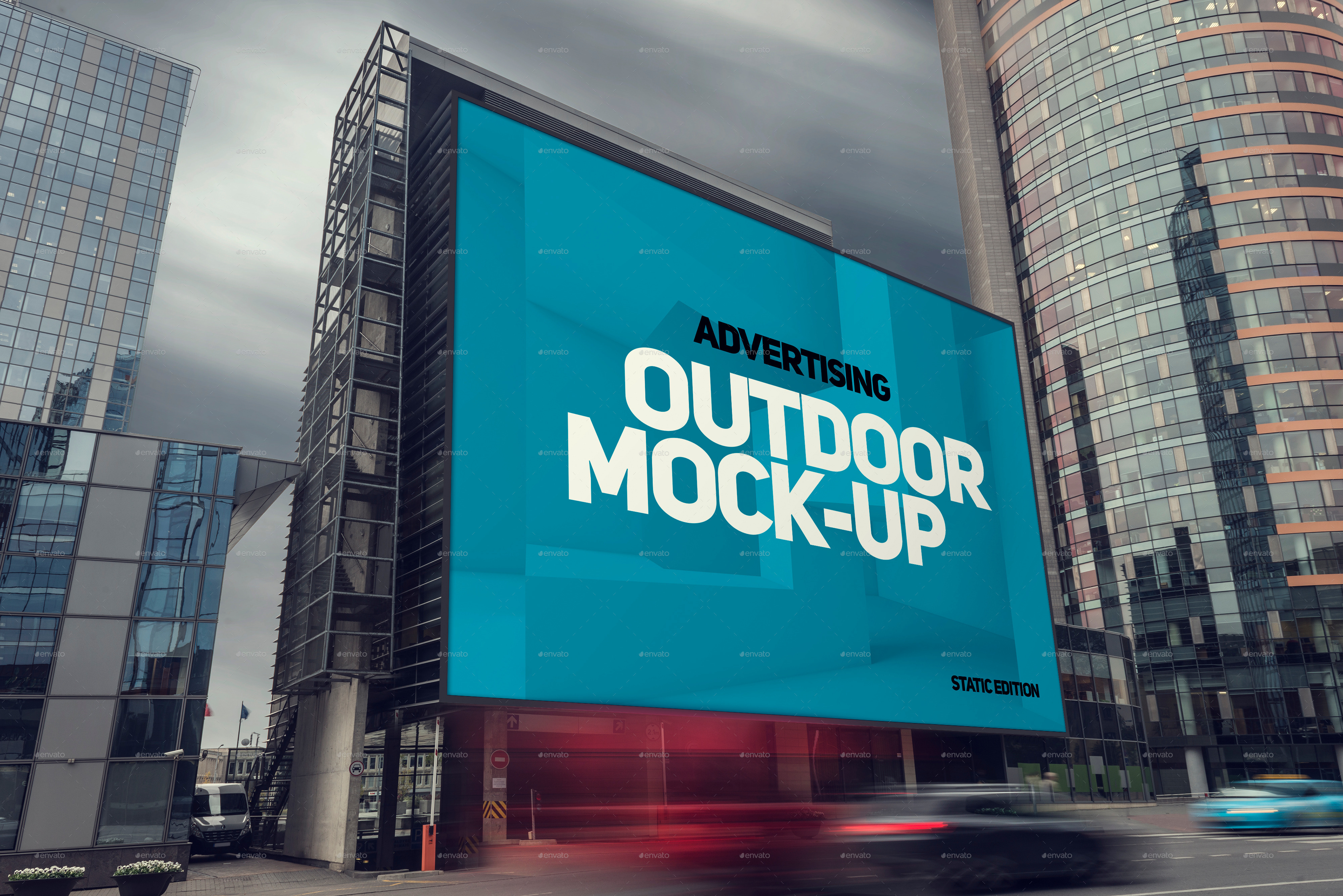 Animated Outdoor Advertising Mock-ups by Genetic96 | GraphicRiver