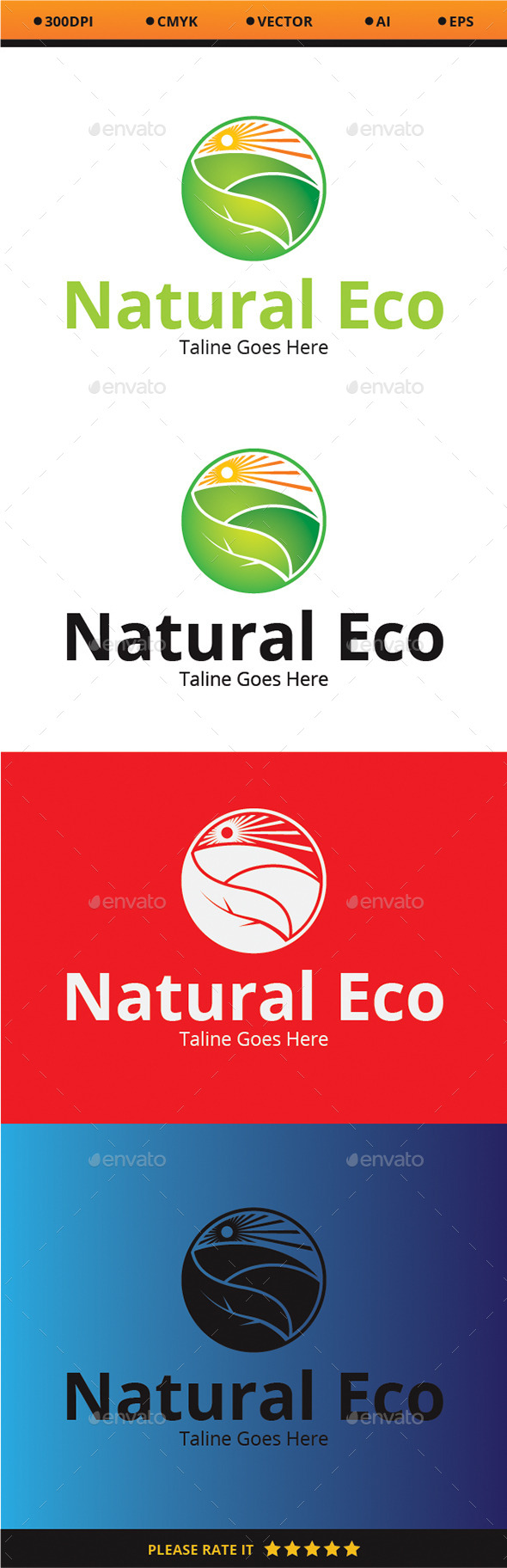 Natural Eco - Nature Logo Templates