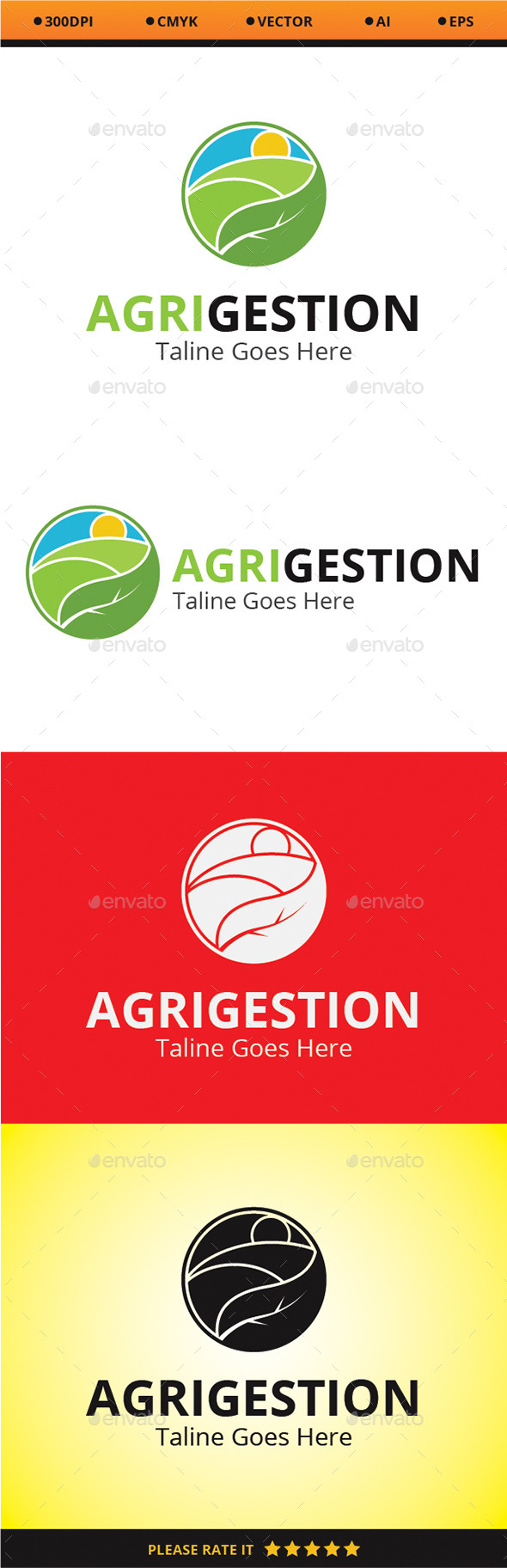 Agri Gestion - Nature Logo Templates