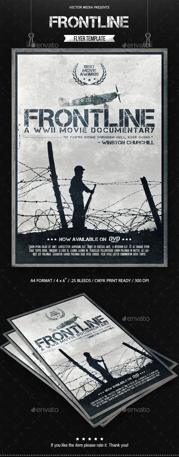 Frontline - Movie Poster - Miscellaneous Events