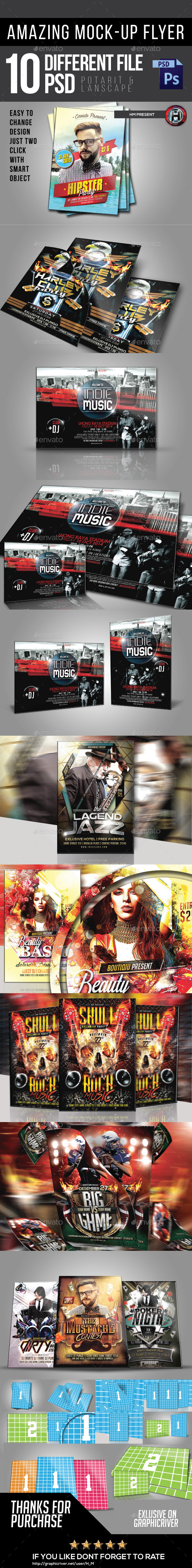 Photorealistic Mock-Up Flyer - Flyers Print