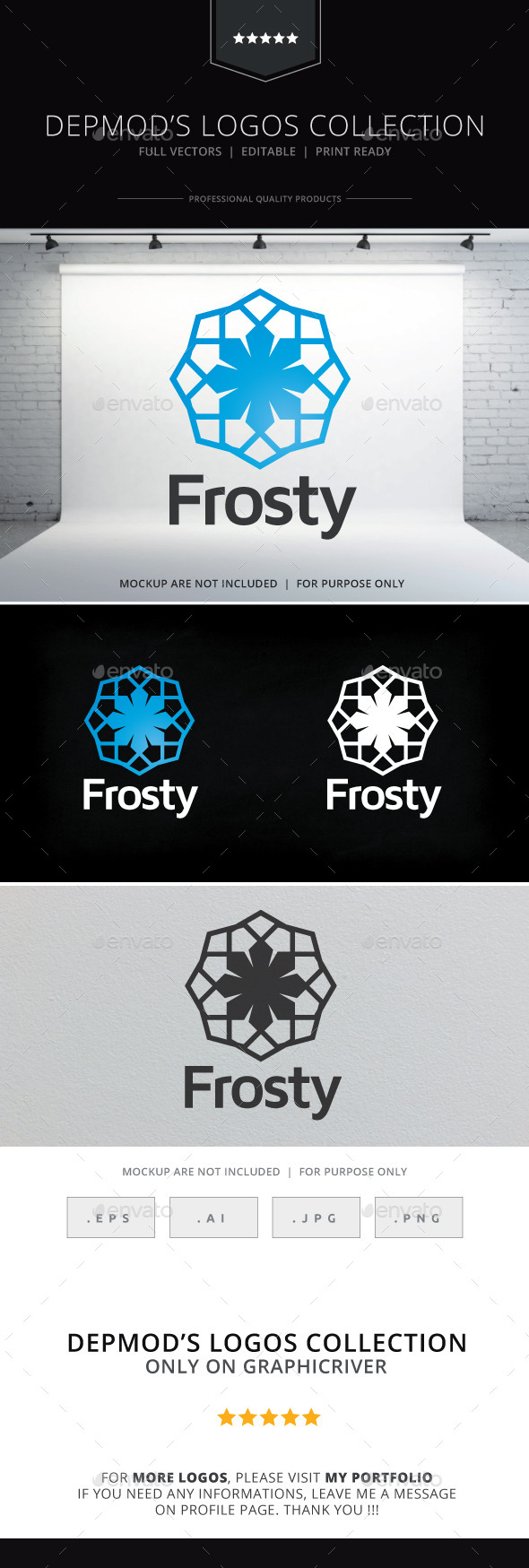 Frosty Logo - Abstract Logo Templates
