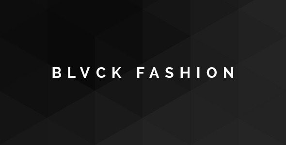 Blvck Fashion Store - ThemeForest 9244765