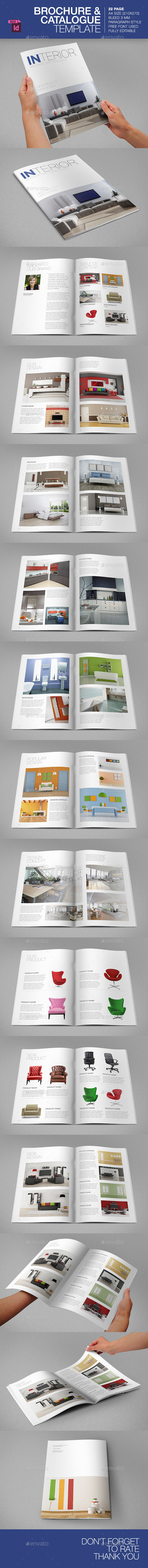 Brochure/Catalogue Template - Brochures Print Templates