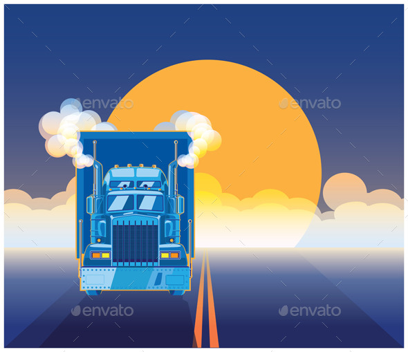 Big Truck Racing - Conceptual Vectors