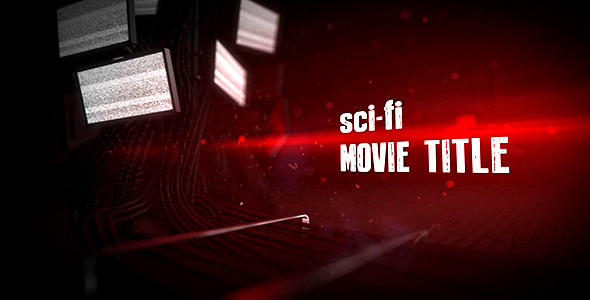 Sci-Fi Movie Titles - VideoHive 9358845