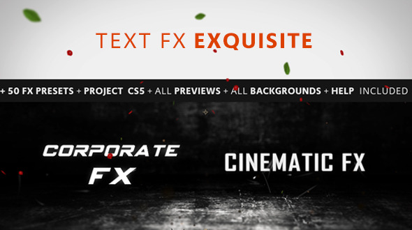 Text FX Exquisite !