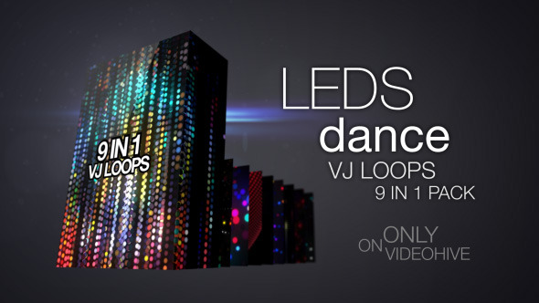 LEDs Dance VJ Pack