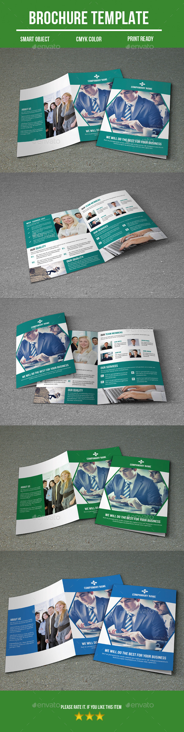 Bi- Fold Business Brochure - Corporate Brochures