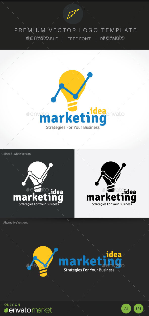 Marketing Idea - Symbols Logo Templates