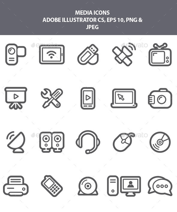 Media Icons - Media Icons