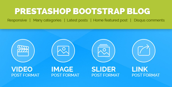 Prestashop BootstrapBlog - CodeCanyon 8950049