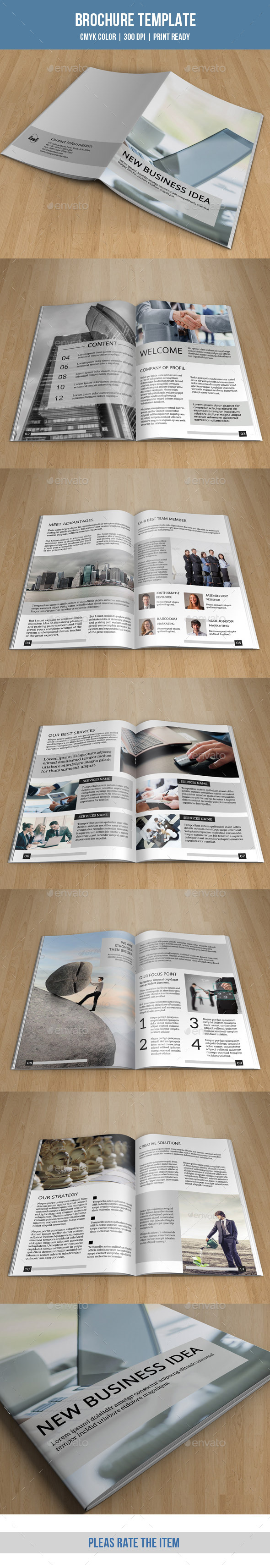 Minimal Bifold Brochure-V153 - Corporate Brochures