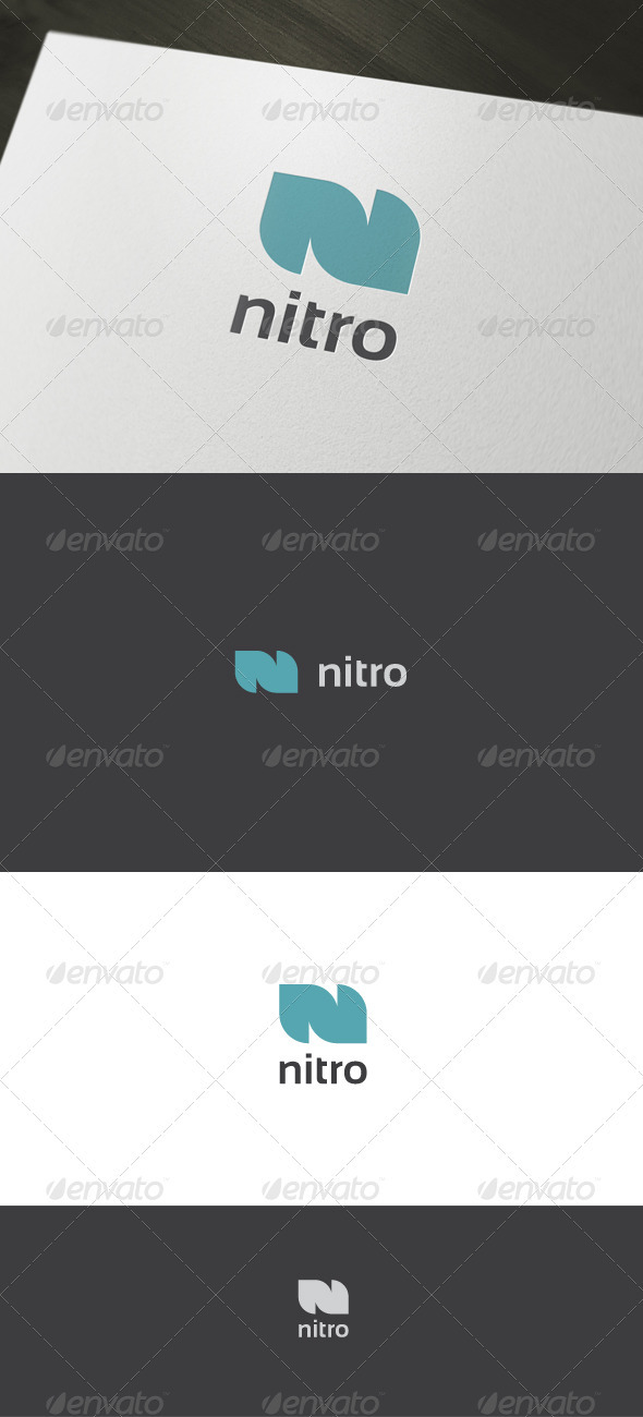 Letter N Logo - Letters Logo Templates