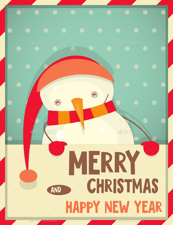Merry Christmas Greeting Card - Christmas Seasons/Holidays