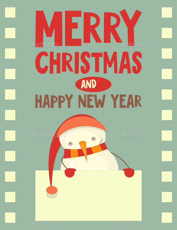 Merry Christmas Greeting Card - Christmas Seasons/Holidays
