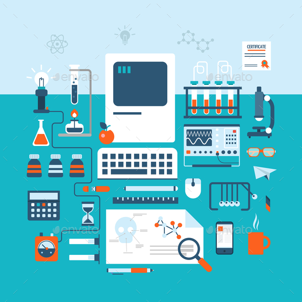Science Technology Research Laboratory Workspace - Man-made Objects Objects