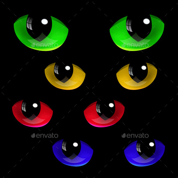Cat Eyes - Animals Characters