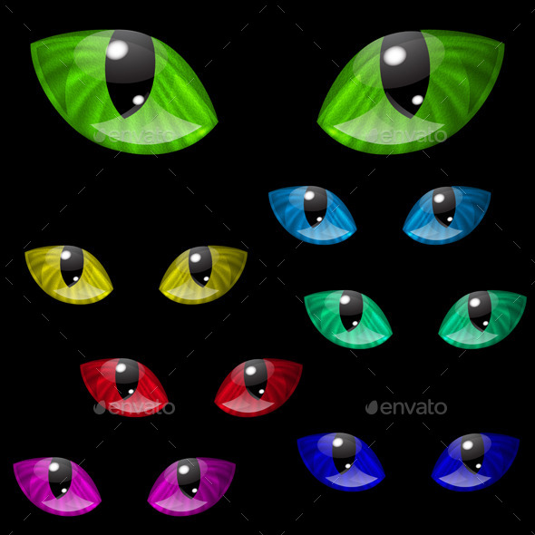 Cat Eyes - Animals Characters