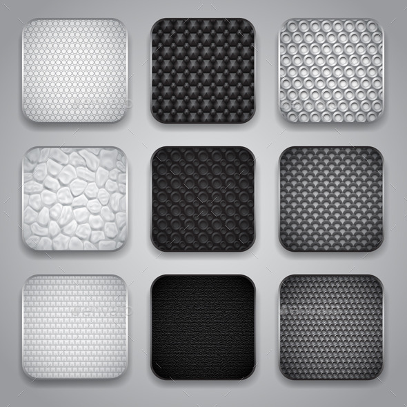 Backgrounds for Apps Icons - Vectors