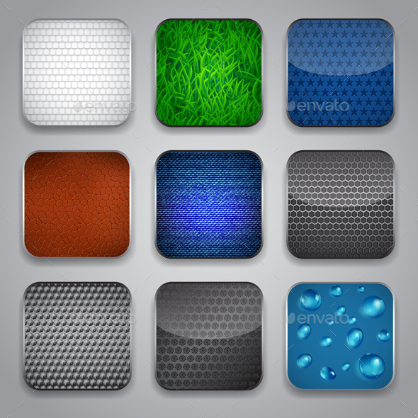 Backgrounds for Apps Icons - Vectors