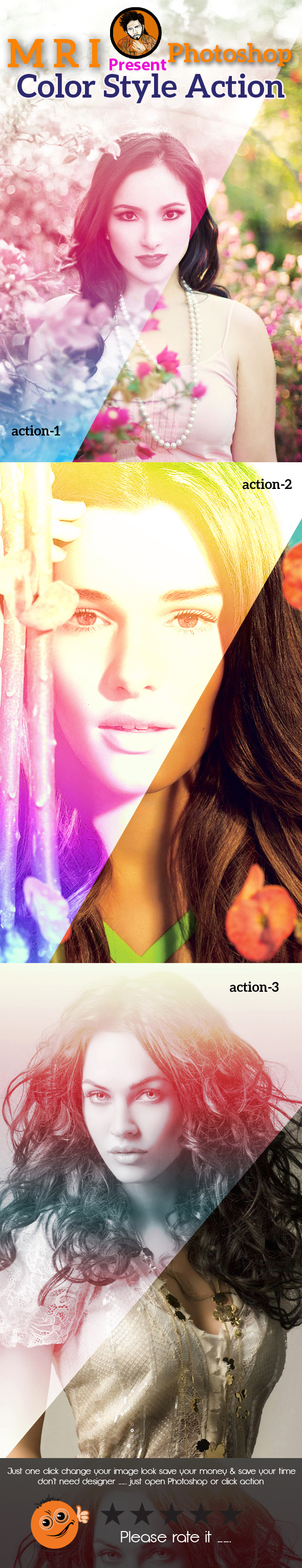 Color Style Action - Actions Photoshop