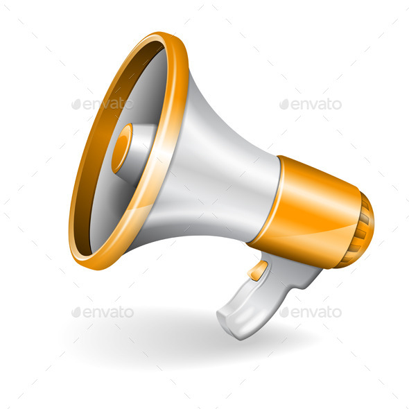 Megaphone - Man-made Objects Objects