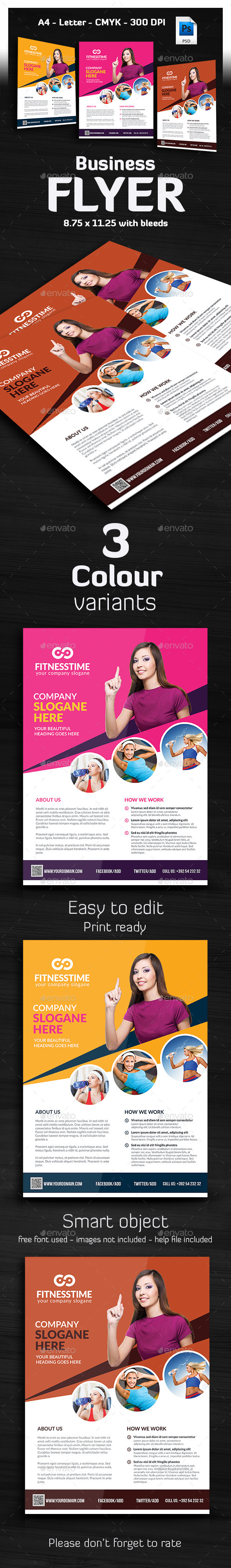 Ivato Multipurpose Business Flyer - Corporate Flyers