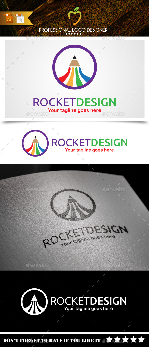 Rocket Design Logo - Symbols Logo Templates