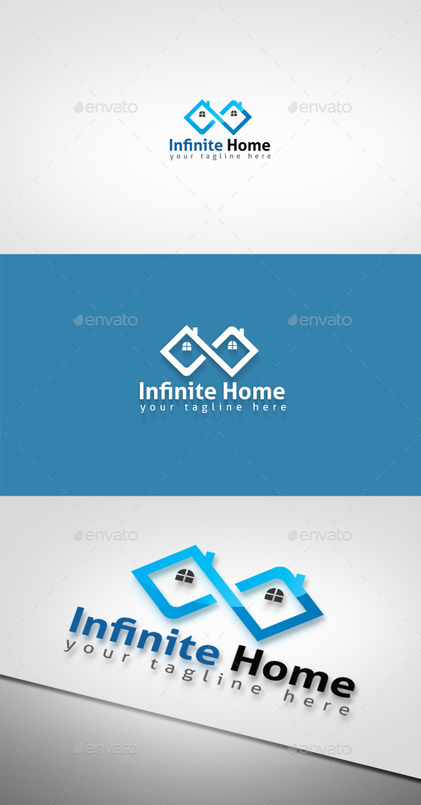 Infinite Home - Buildings Logo Templates