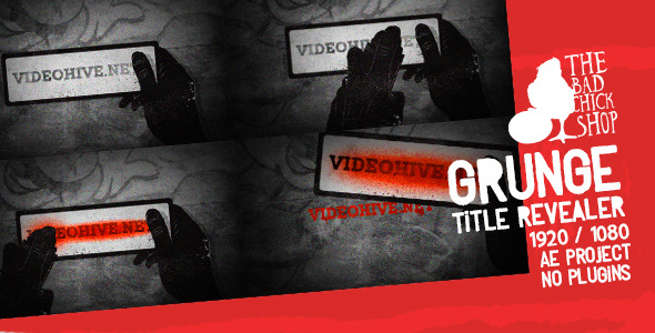 Grunge Title Revealer - VideoHive 9314554