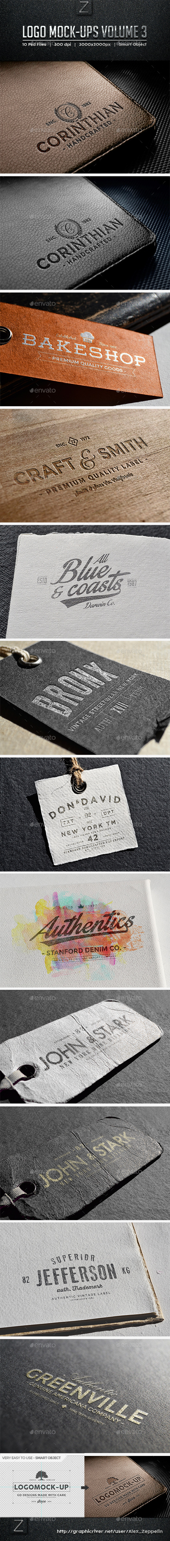 Logo Mock-ups Vol.3 - Logo Product Mock-Ups