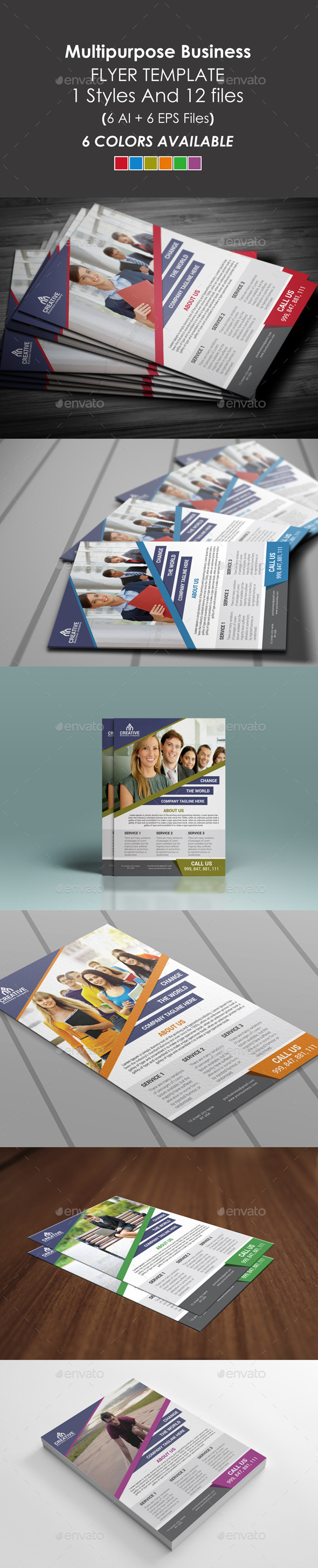 Multipurpose Business Flyer - Corporate Flyers