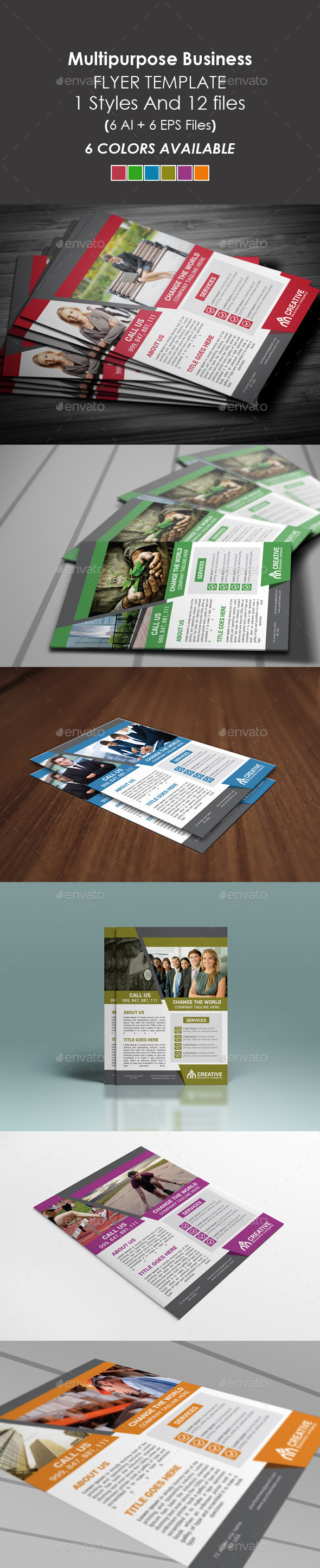 Corporate Multipurpose Flyer - Corporate Flyers