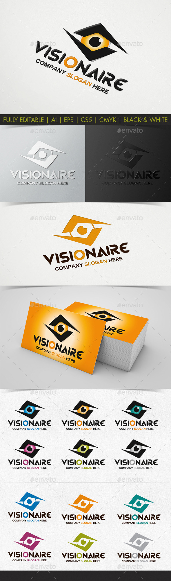Visionaire - Logo Templates