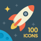 Ballicons Vol.1 — 100 animated icons - VideoHive Item for Sale