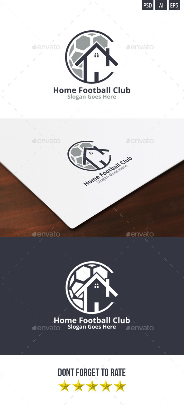 Home Football Club Logo - Objects Logo Templates