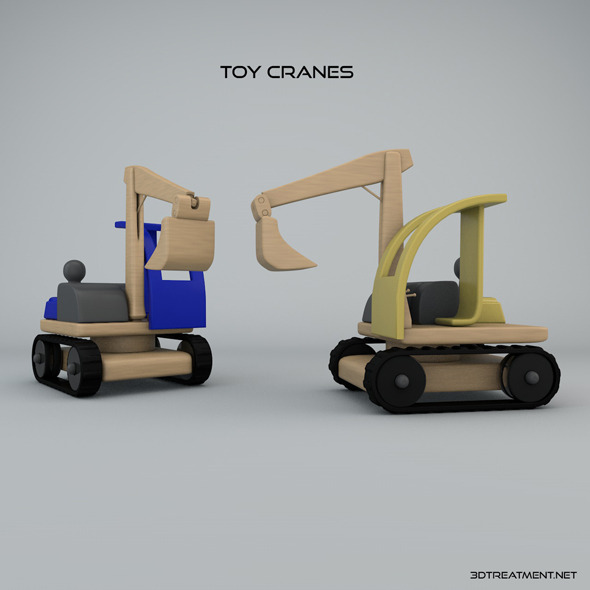 Toy Cranes - 3Docean 9406220