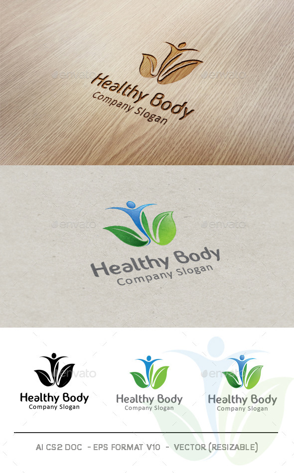 Healthy Body Logo - Nature Logo Templates