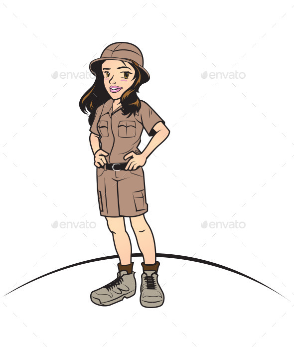 Young Safari - People Characters