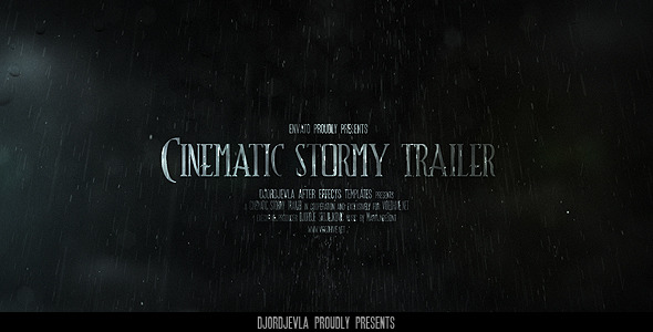 The Cinematic Stormy - VideoHive 9411869