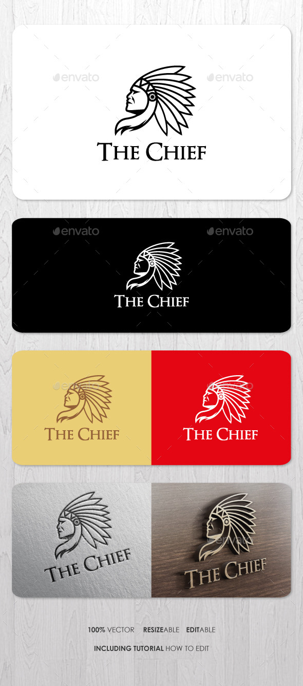 The Chief Logo - Humans Logo Templates