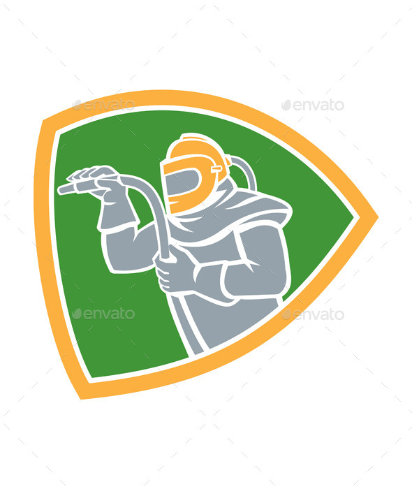 Sandblaster Shield - People Characters