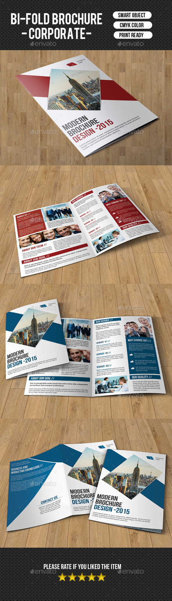 Bifold Brochure for Business-V155 - Corporate Brochures
