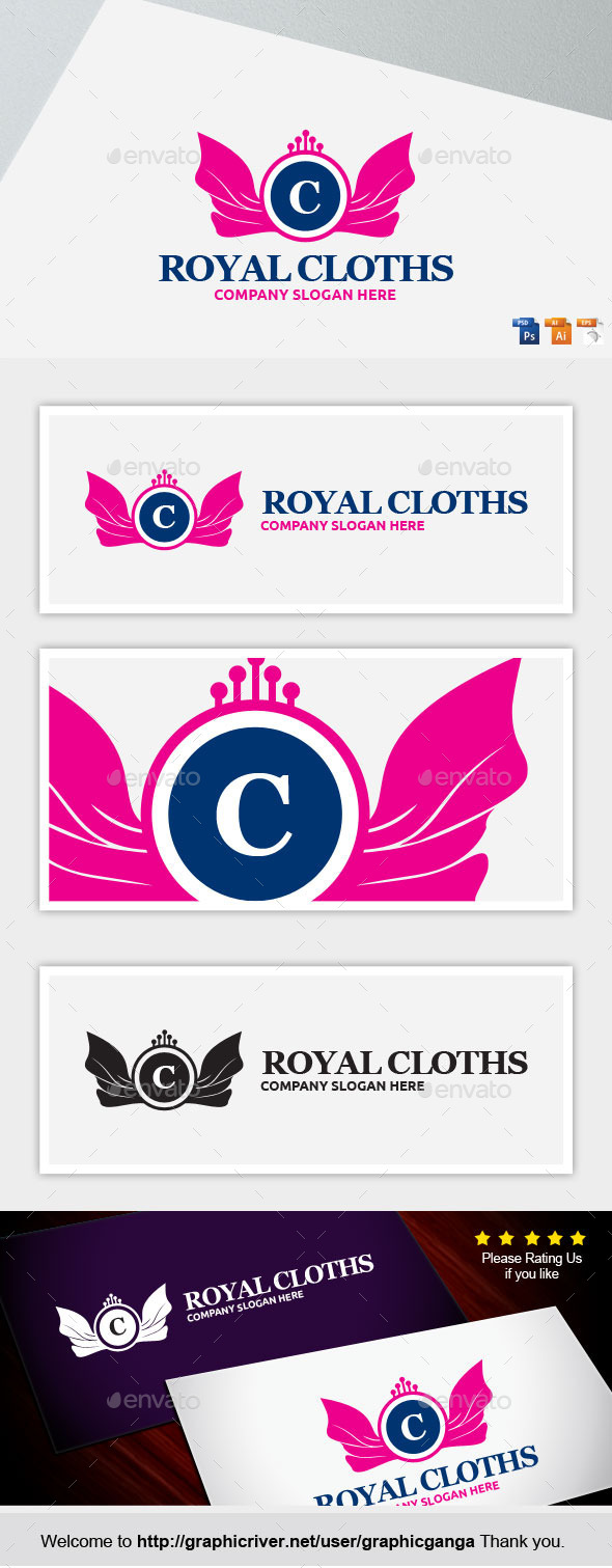 Royal Cloths - Abstract Logo Templates