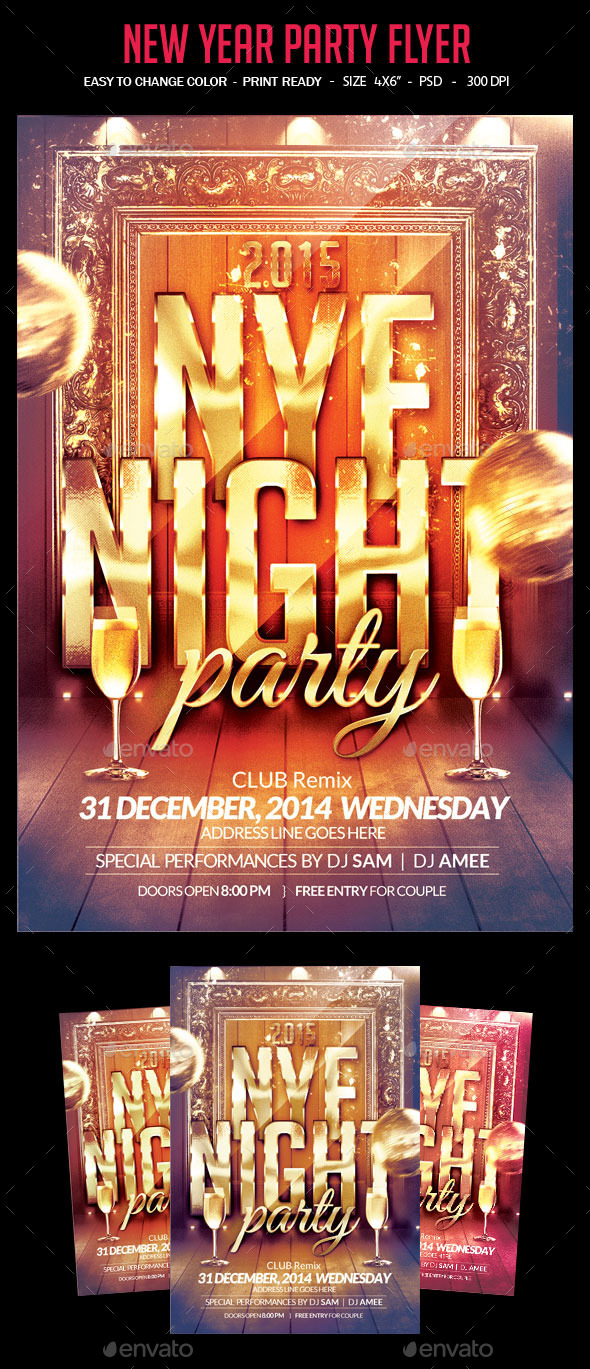New Year 2015 Party Night - Clubs & Parties Events