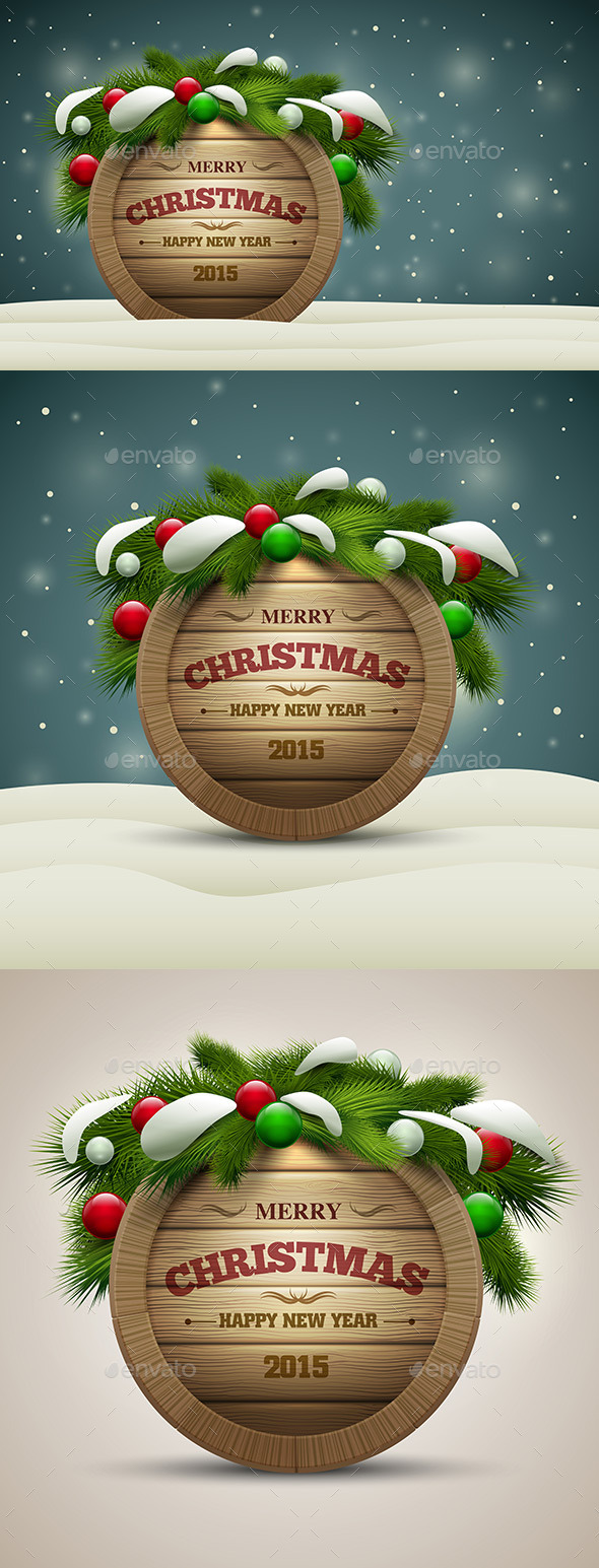 Wooden Christmas Signboard - Christmas Seasons/Holidays