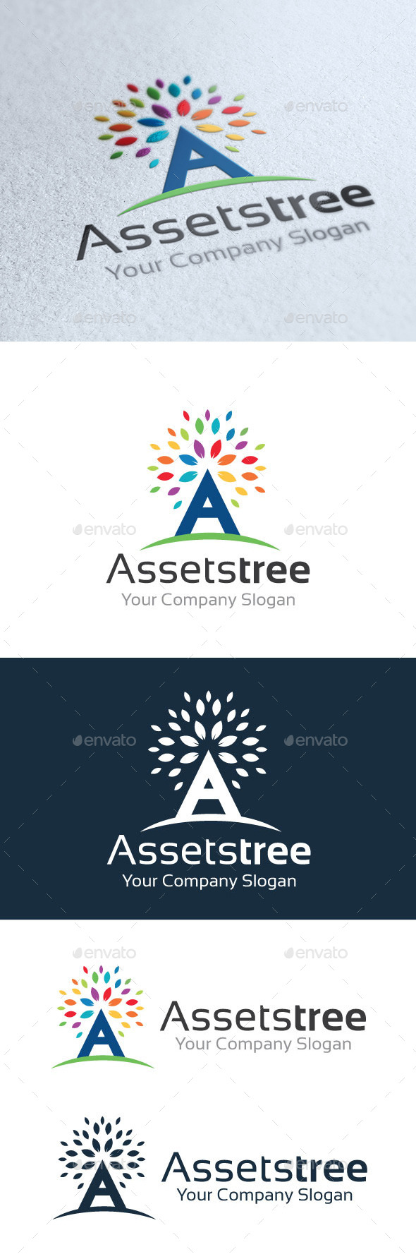 Assets Tree - Nature Logo Templates