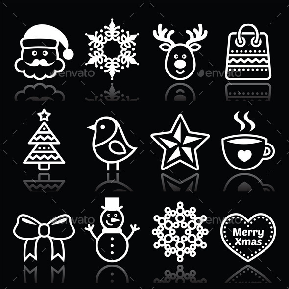 Christmas, Winter Icons - Christmas Seasons/Holidays