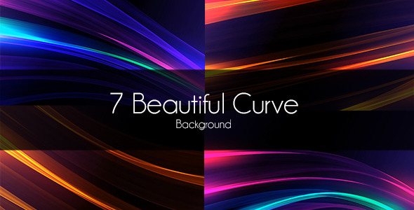 7 Beautiful Curve Background